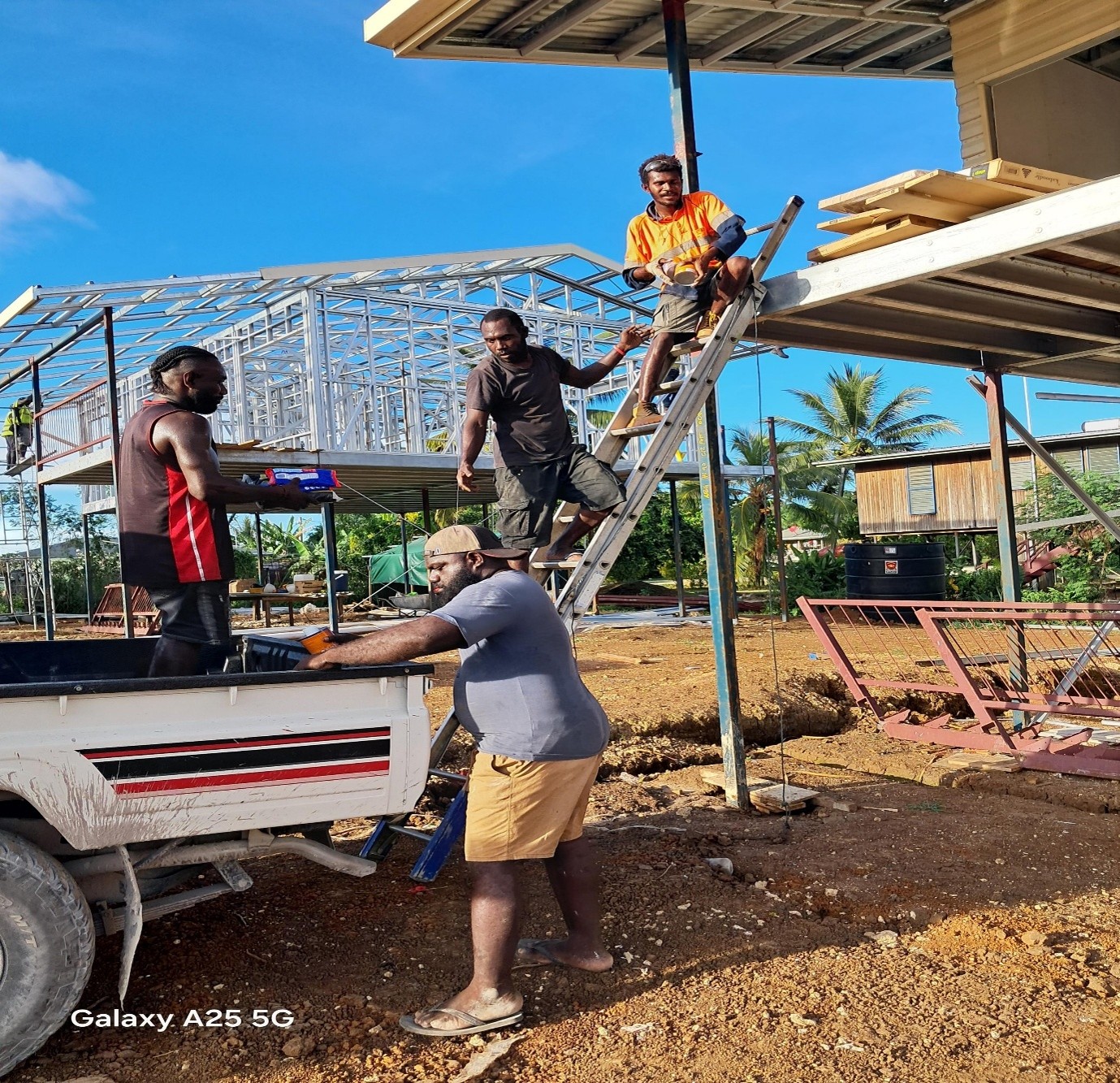 Construction work site